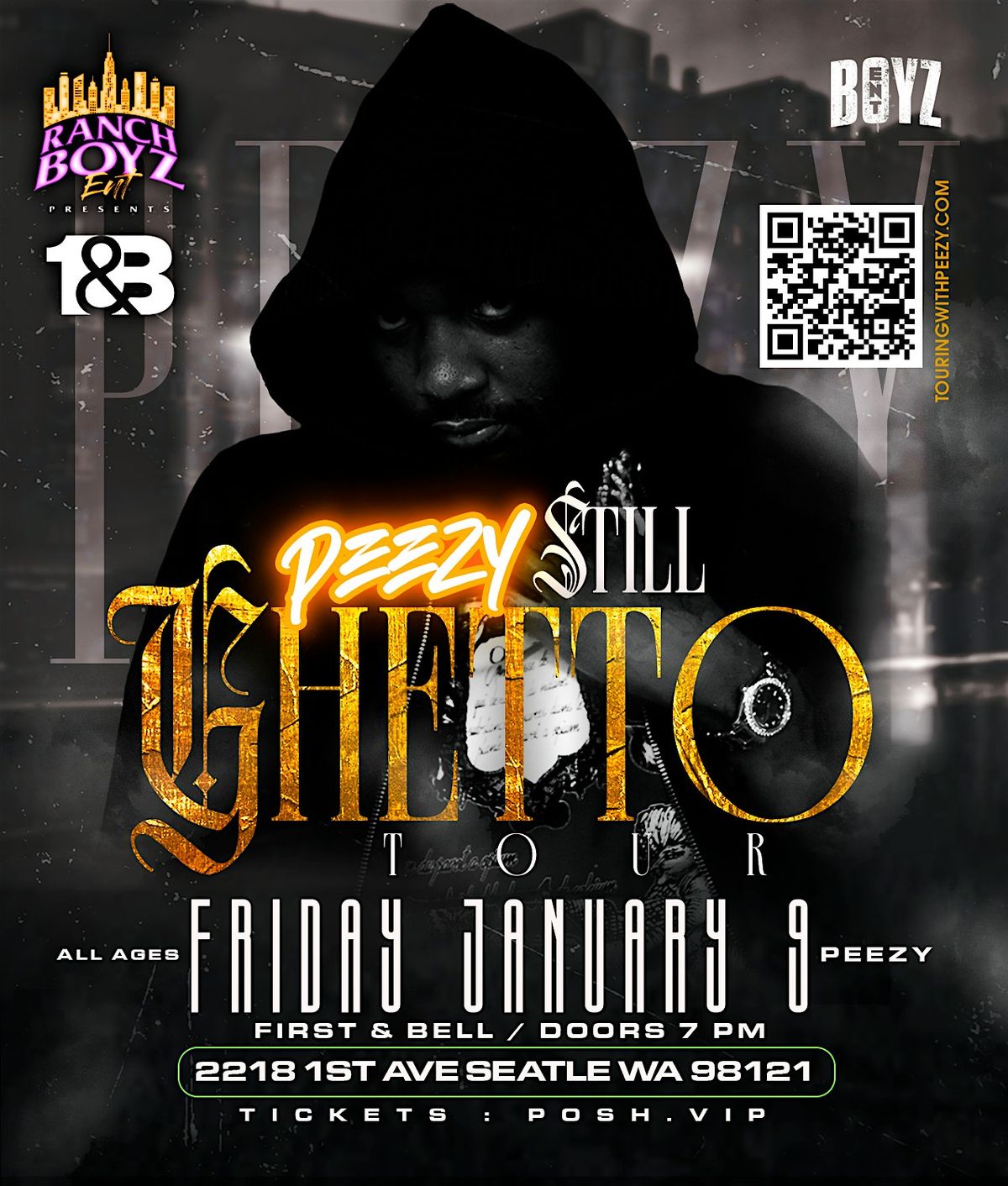 PEEZY LIVE IN SEATTLE FIRST & BELL - ALL AGES