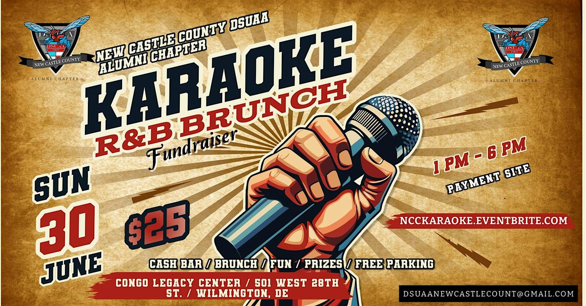New Castle County DSUAA Karaoke R&B Scholarship Brunch