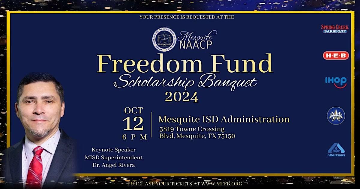 Mesquite NAACP Freedom Fund Banquet