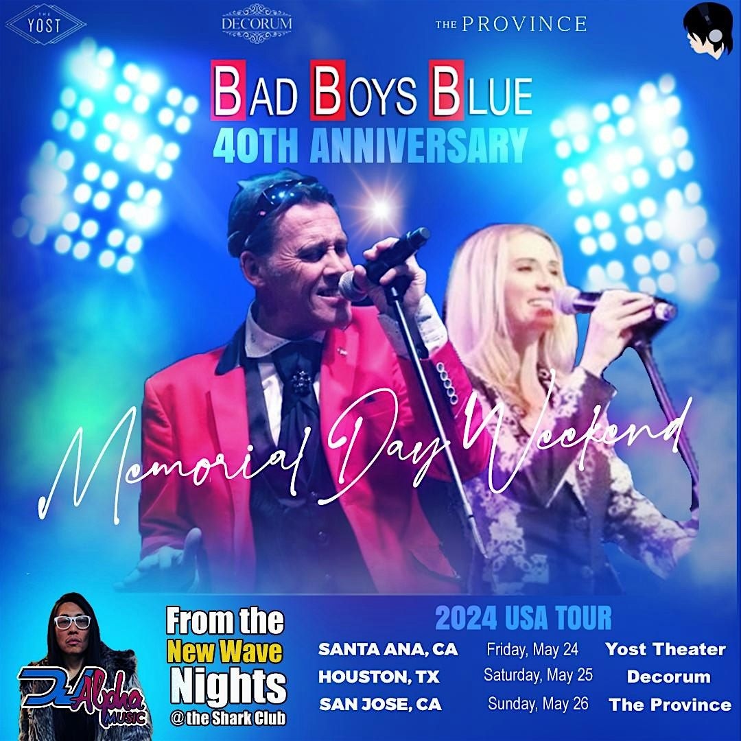 Bad Boys Blue 40th Anniversary USA Tour - Santa Ana, California