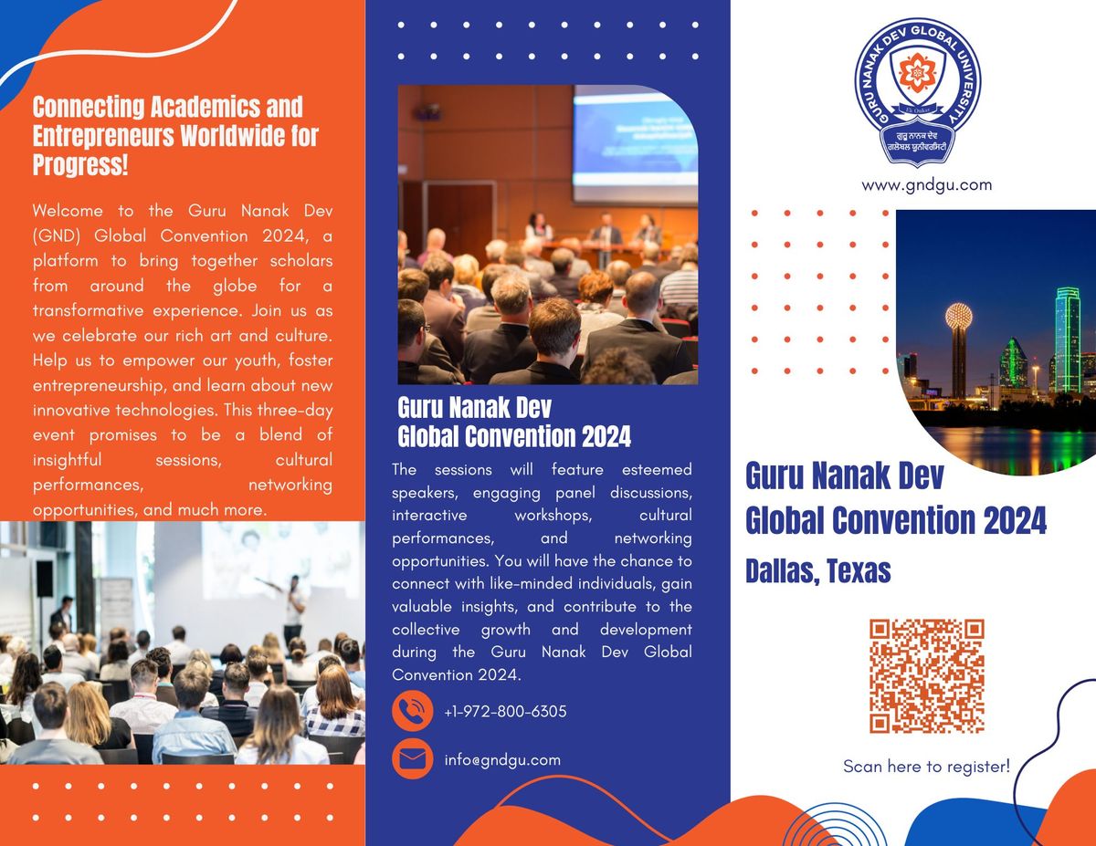 Guru Nanak Dev Global Convention 2024