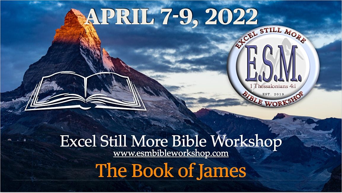 Excel Still More Bible Workshop 2022