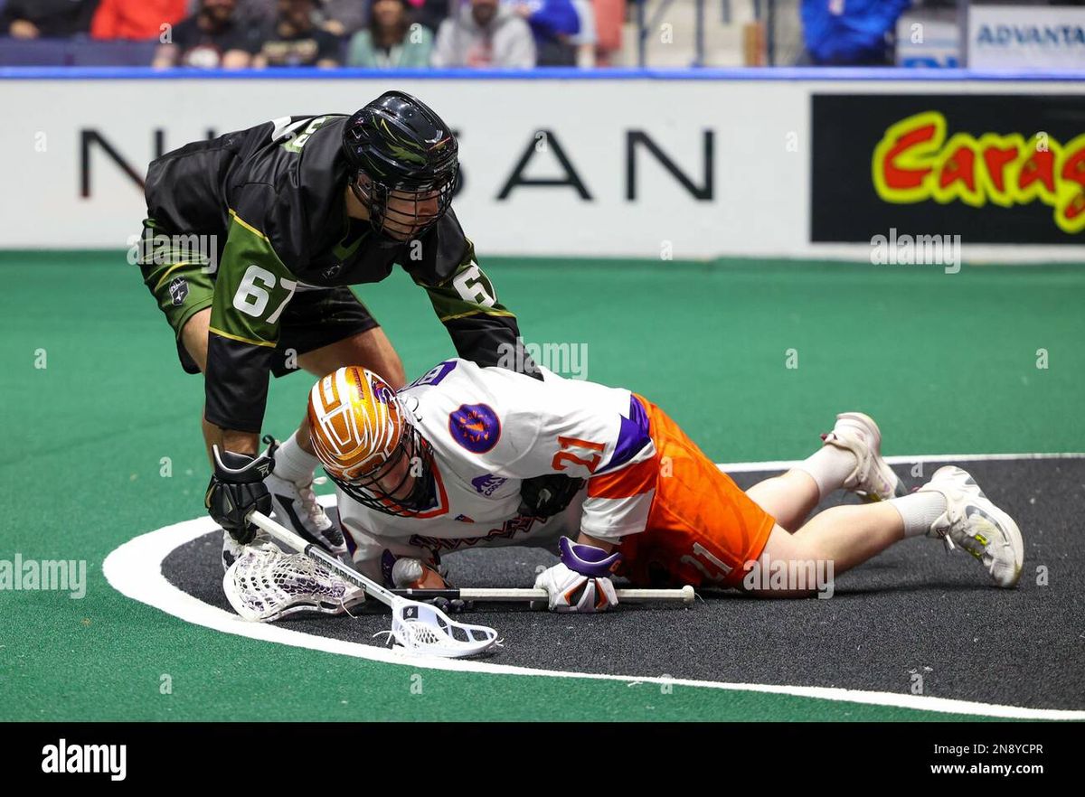 Rochester Knighthawks at Halifax Thunderbirds