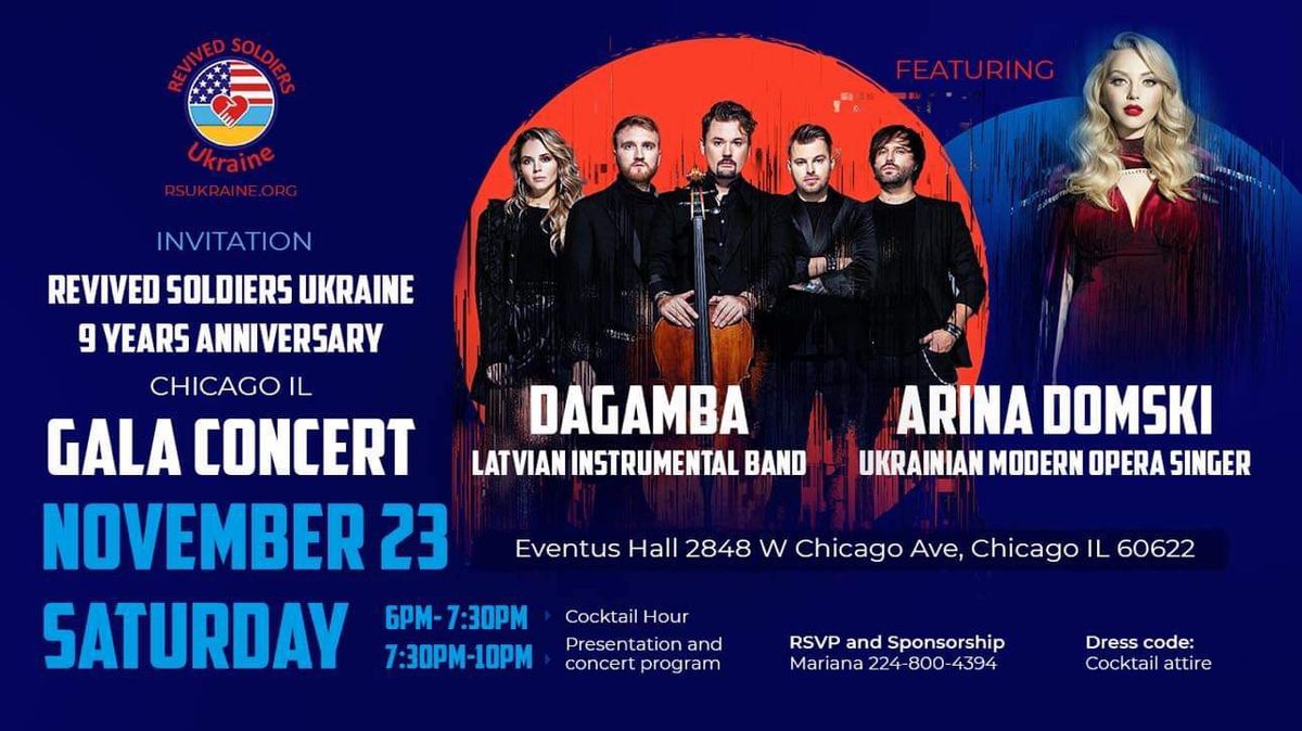 Chicago, IL - 9 Years Anniversary Revived Soldiers Ukraine GALA