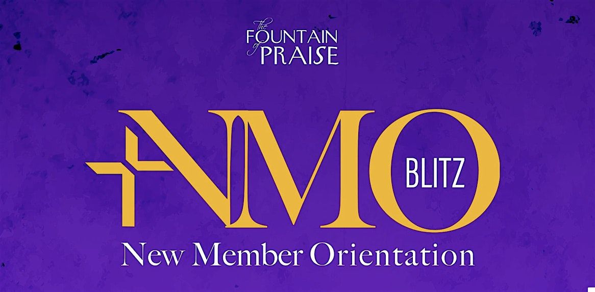 New Member's Orientation Blitz Fall 2024