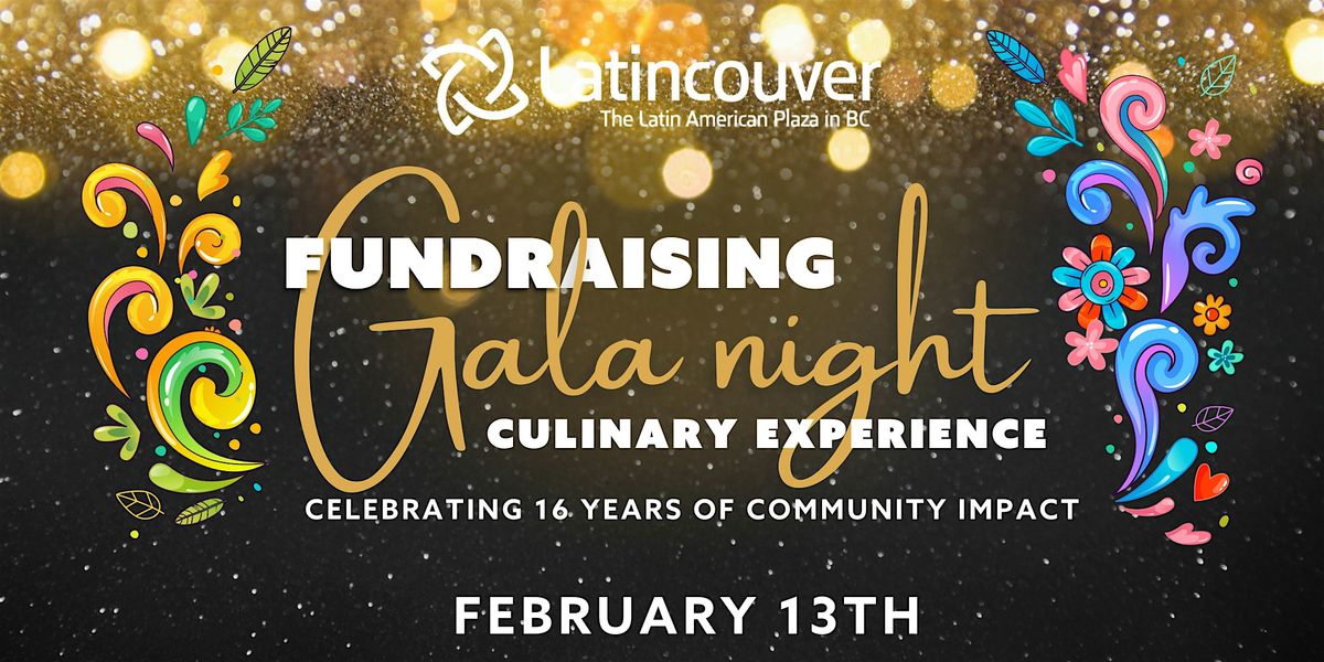 Fundraising Gala Night Culinary Experience