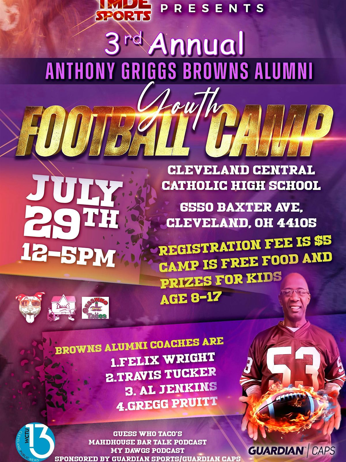 Help Anthony Empower Cleveland's Youth and former Veterans