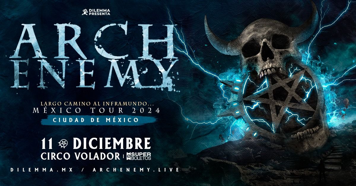 ARCH ENEMY LIVE IN MEXICO CITY