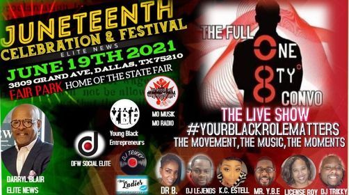 DfwJuneteenth Parade and Celebration with The Full 180 Convo