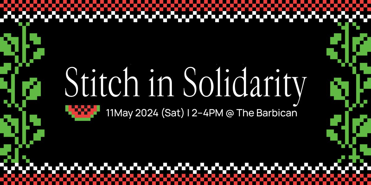 Stitch in solidarity Meet up