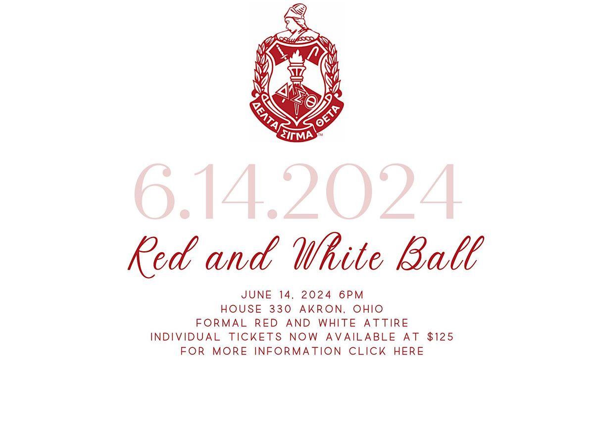 Red and White Ball