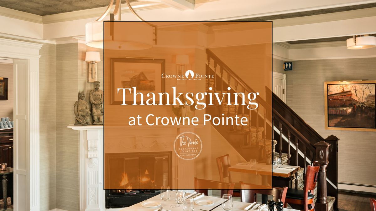 Thanksgiving at The Pointe Restaurant