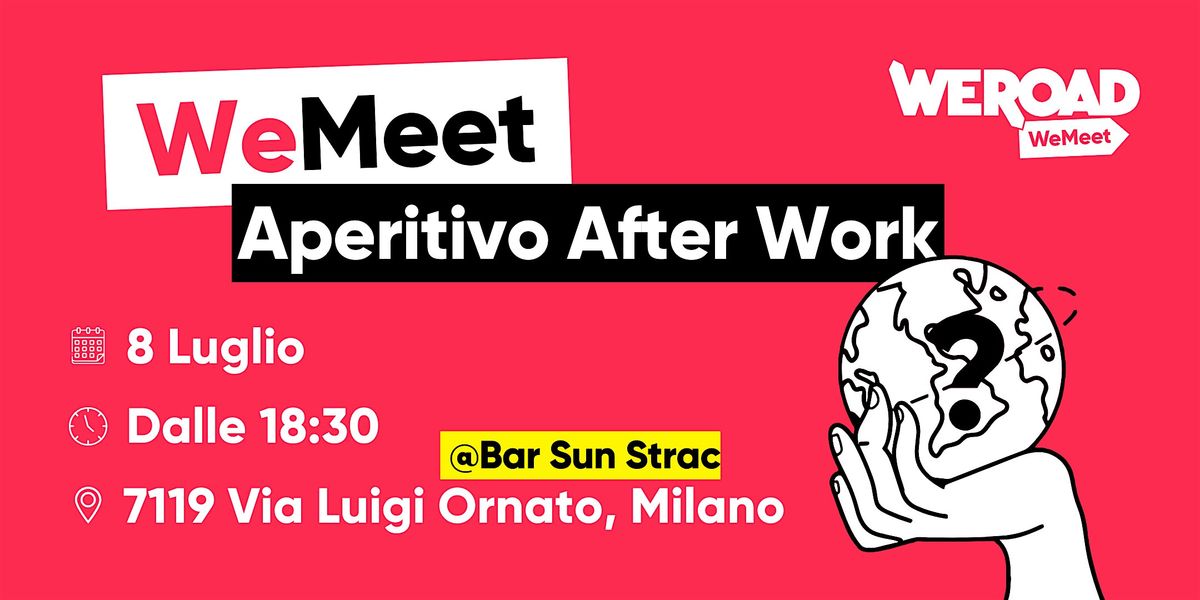 WeMeet | Aperitivo After Work