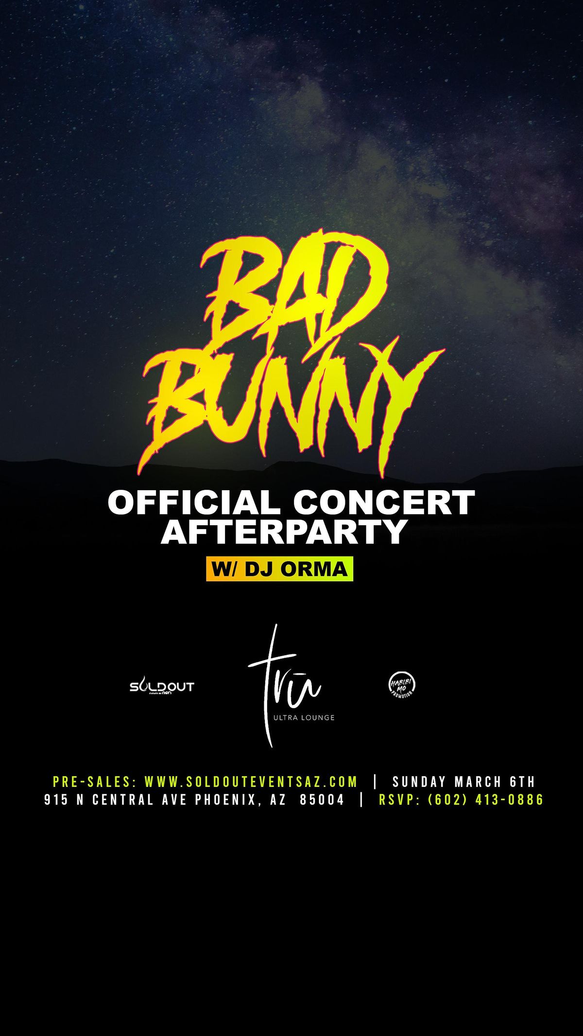 Bad Bunny OFFICIAL Concert Afterparty