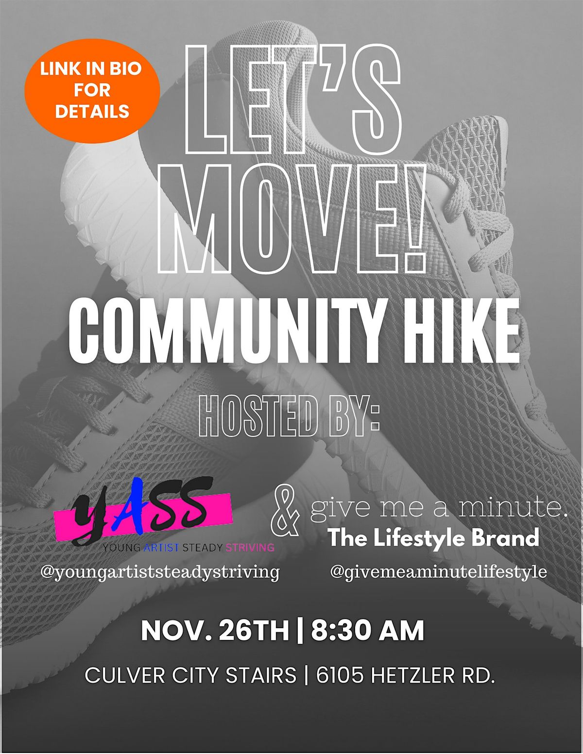 Copy of LET'S MOVE: COMMUNITY HIKE