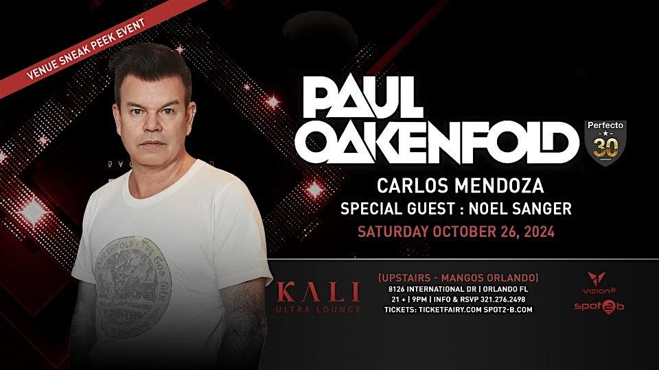 Paul Oakenfold in Orlando