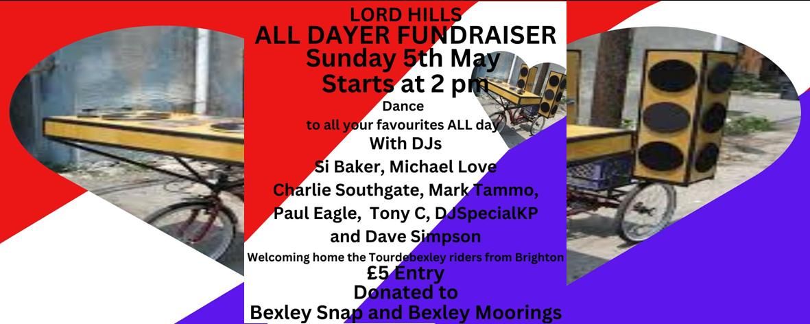 The All Dayer fundraiser party Supporting the riders back from Brighton