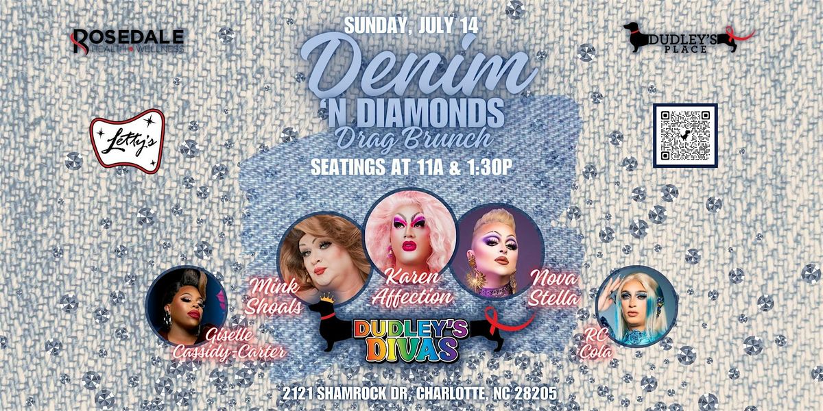 Dudley's Place Denim 'n Diamonds Drag Brunch