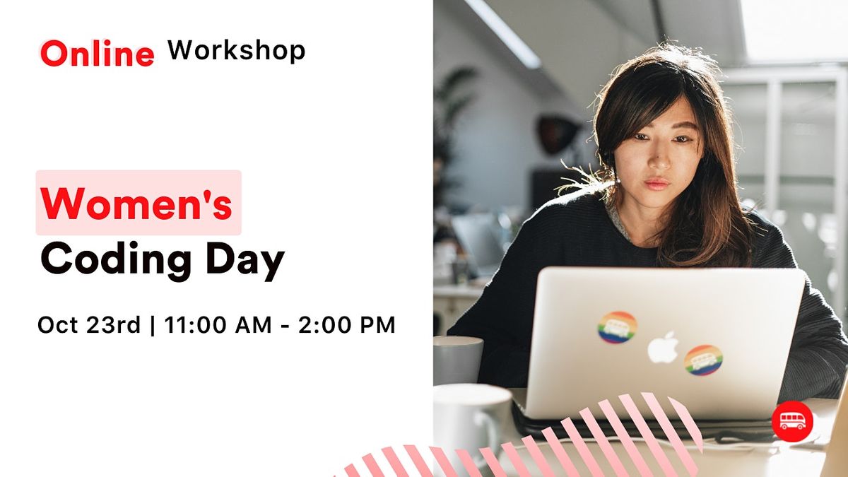 Women's Coding Day - Learn to code for free in October!