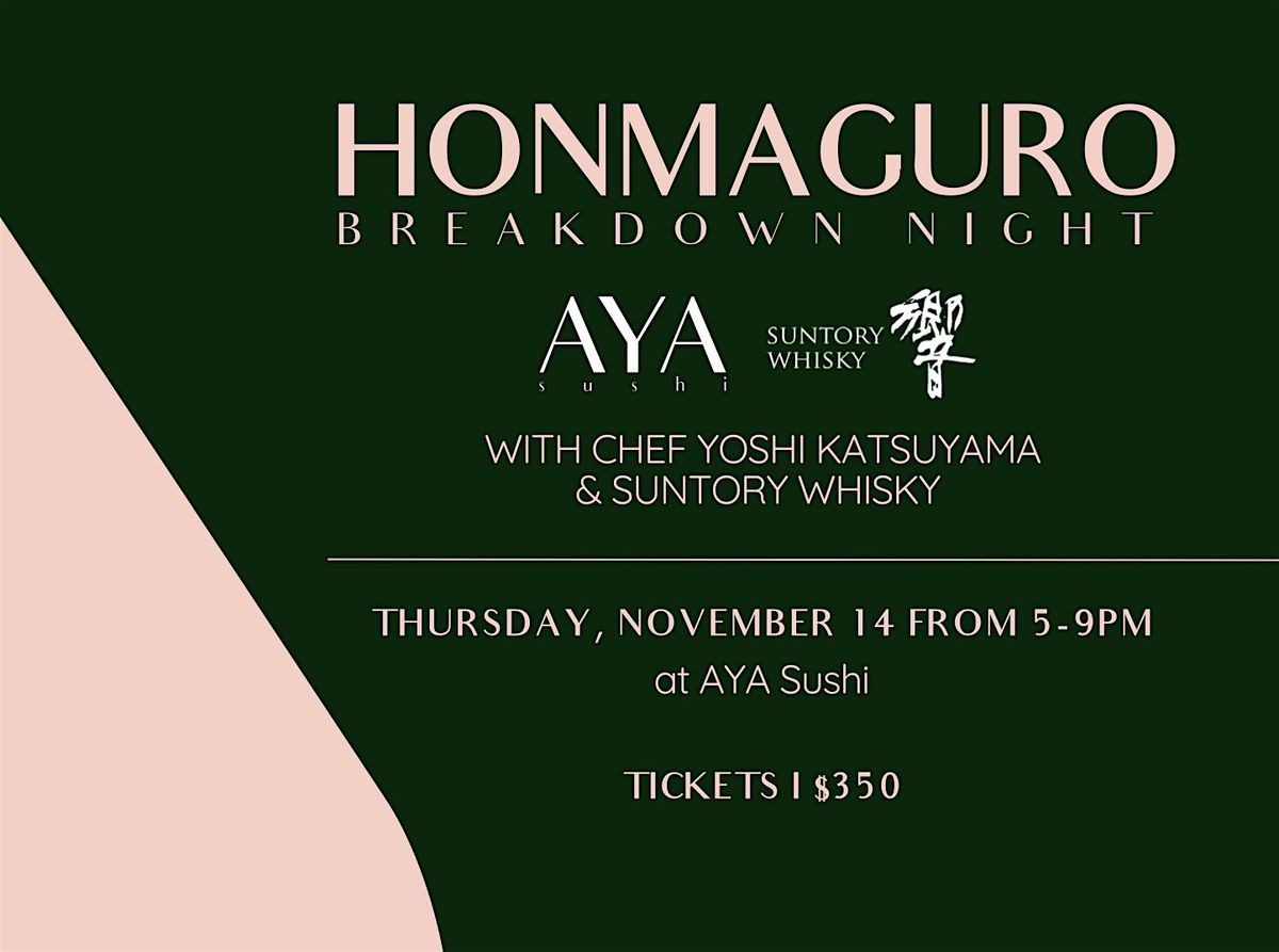 Hon Maguro Breakdown with Chef Yoshi Katsuyama