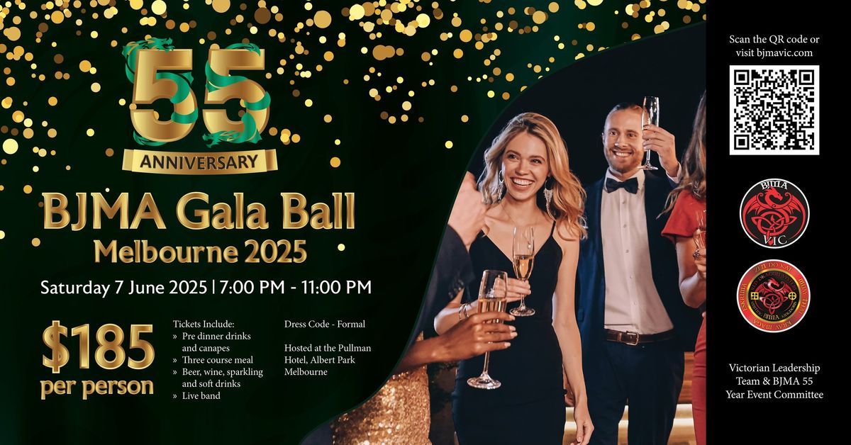 GALA BALL - 55years of BJMA - a night of celebration