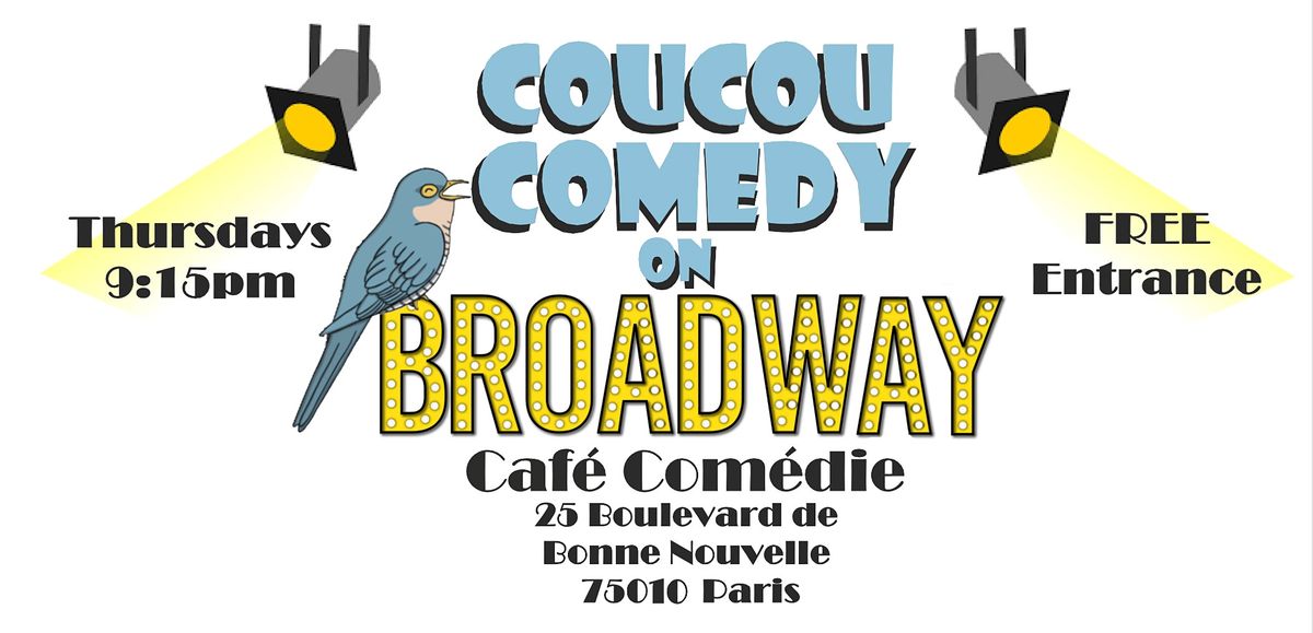 Coucou Comedy - English Comedy Showcase
