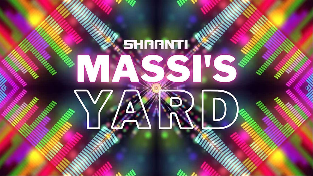 MASSI YARD BRUNCH - SAT 30 NOV - GLASGOW LAUNCH