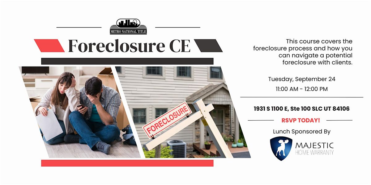 Foreclosure CE