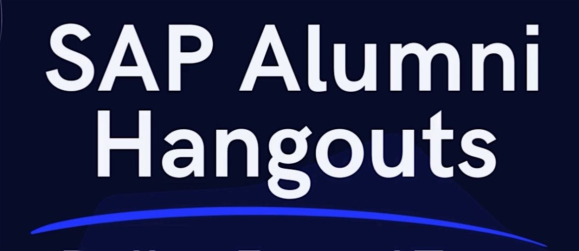 SAP  Alumni Hangout: Palo Alto| July 16th | Starting at 5 pm