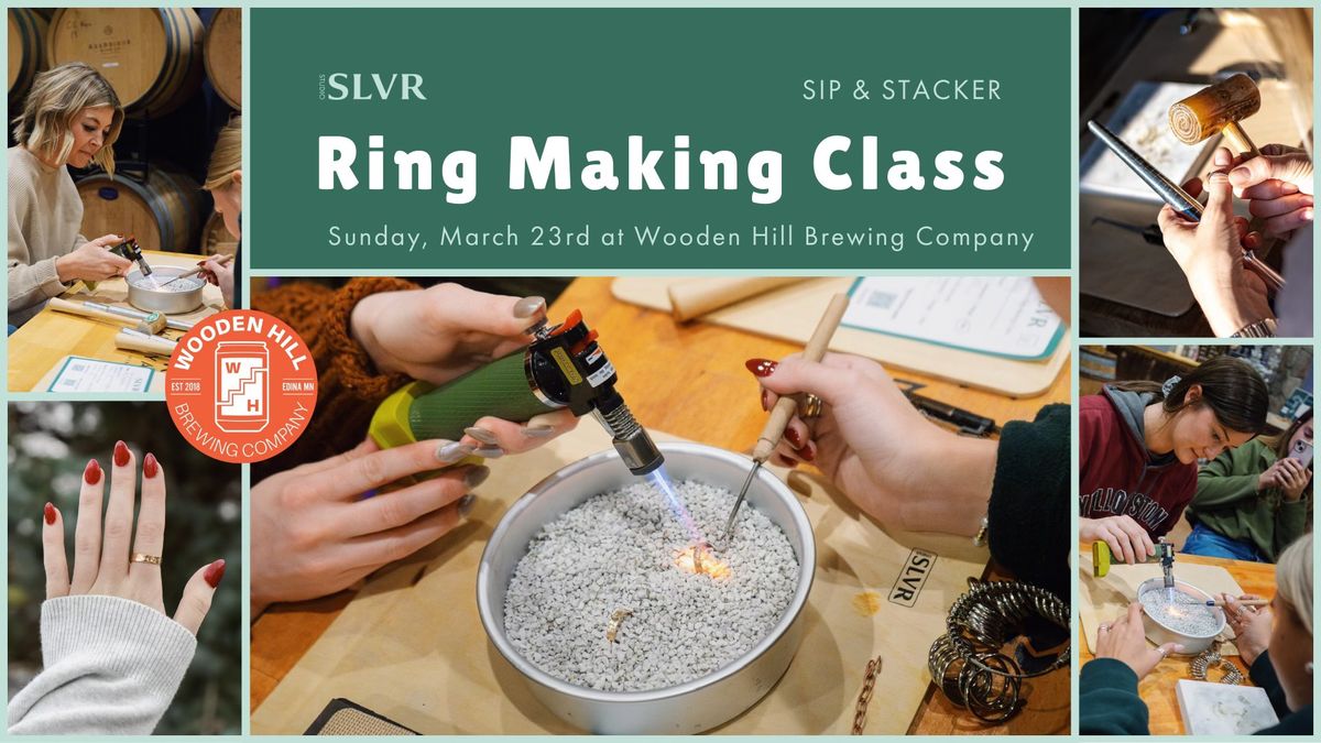 Ring Making Class at Wooden Hill Brewing Company