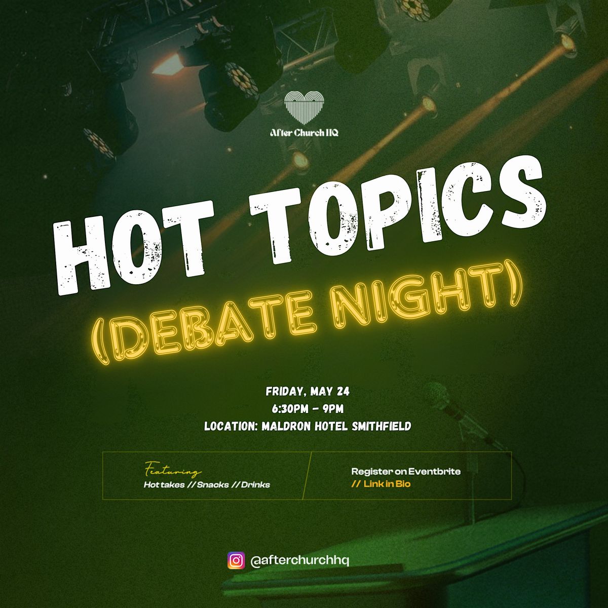 Hot Topics (Debate Night)