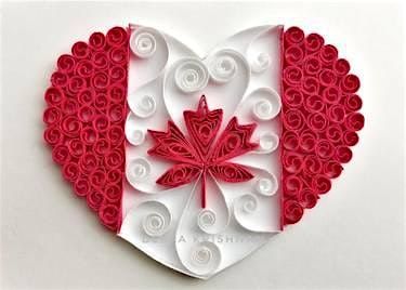 Love Canada - Paper Quilling