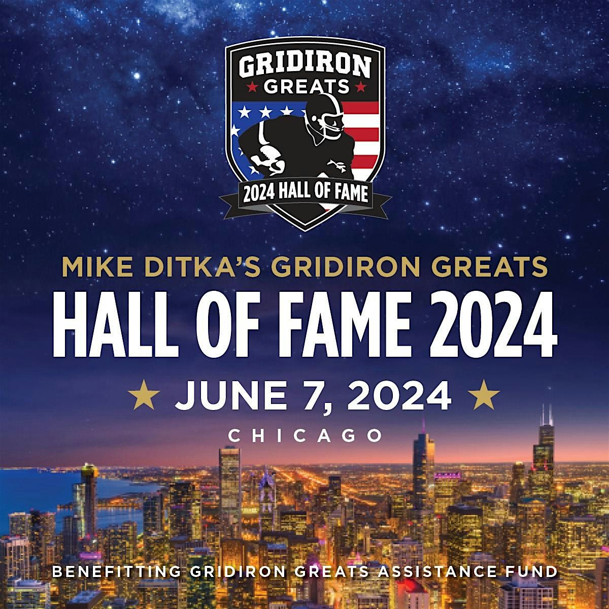 Mike Ditka's Gridiron Greats Hall of Fame Gala Chicago 2024