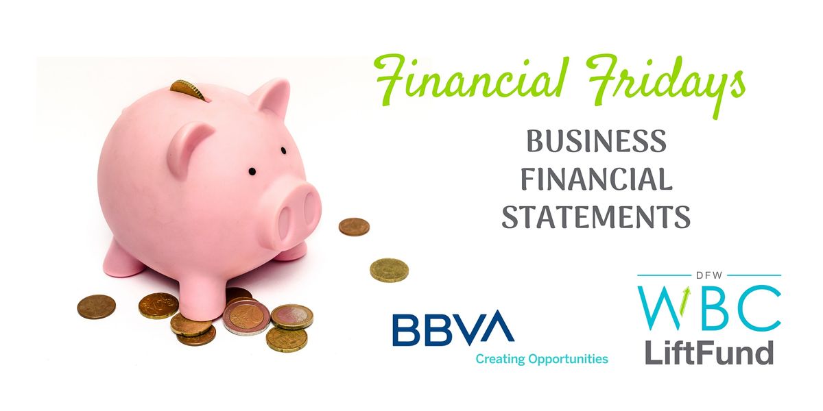 Financial Fridays: Business Financial Statements
