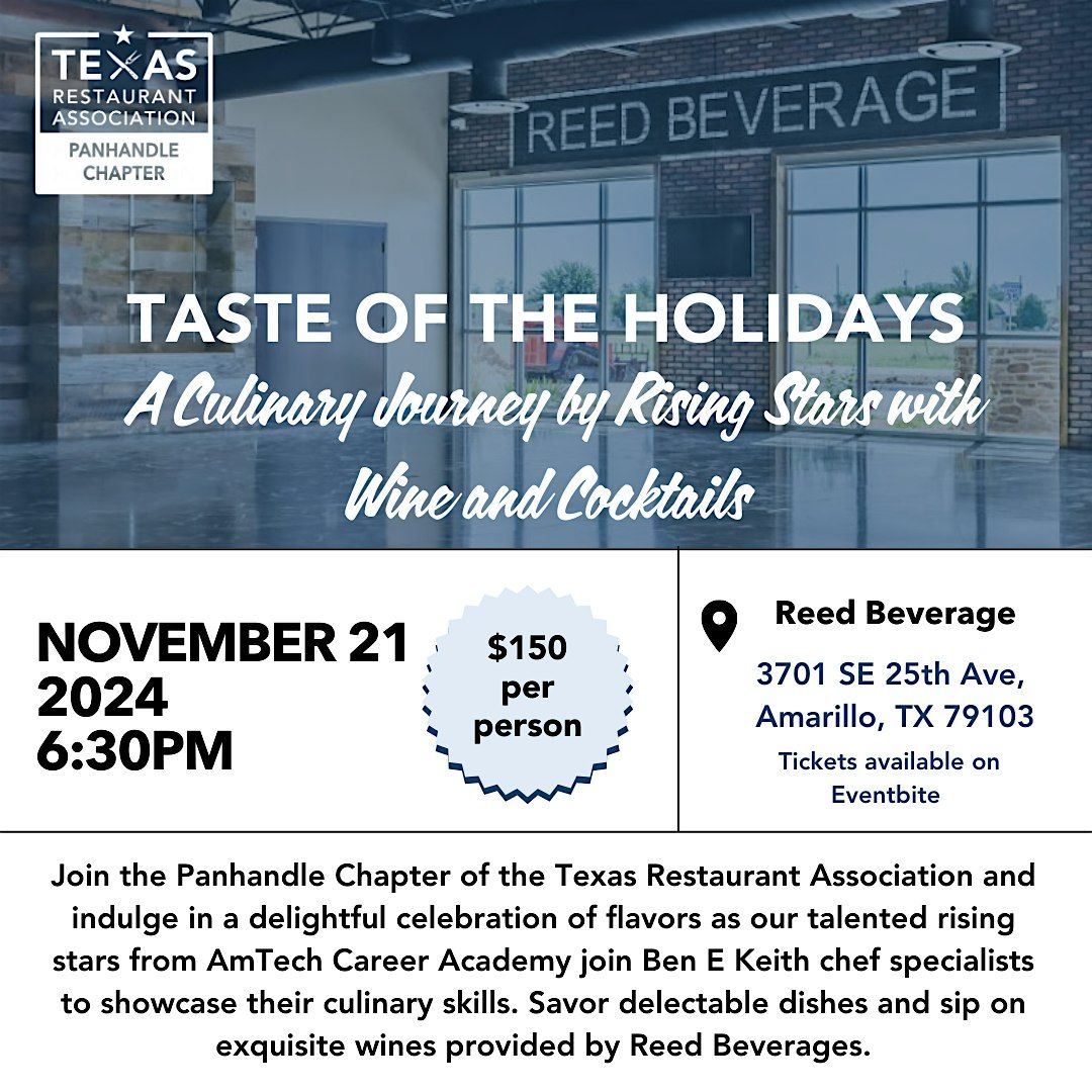 PTRA Taste of The Holidays: A Culinary Journey