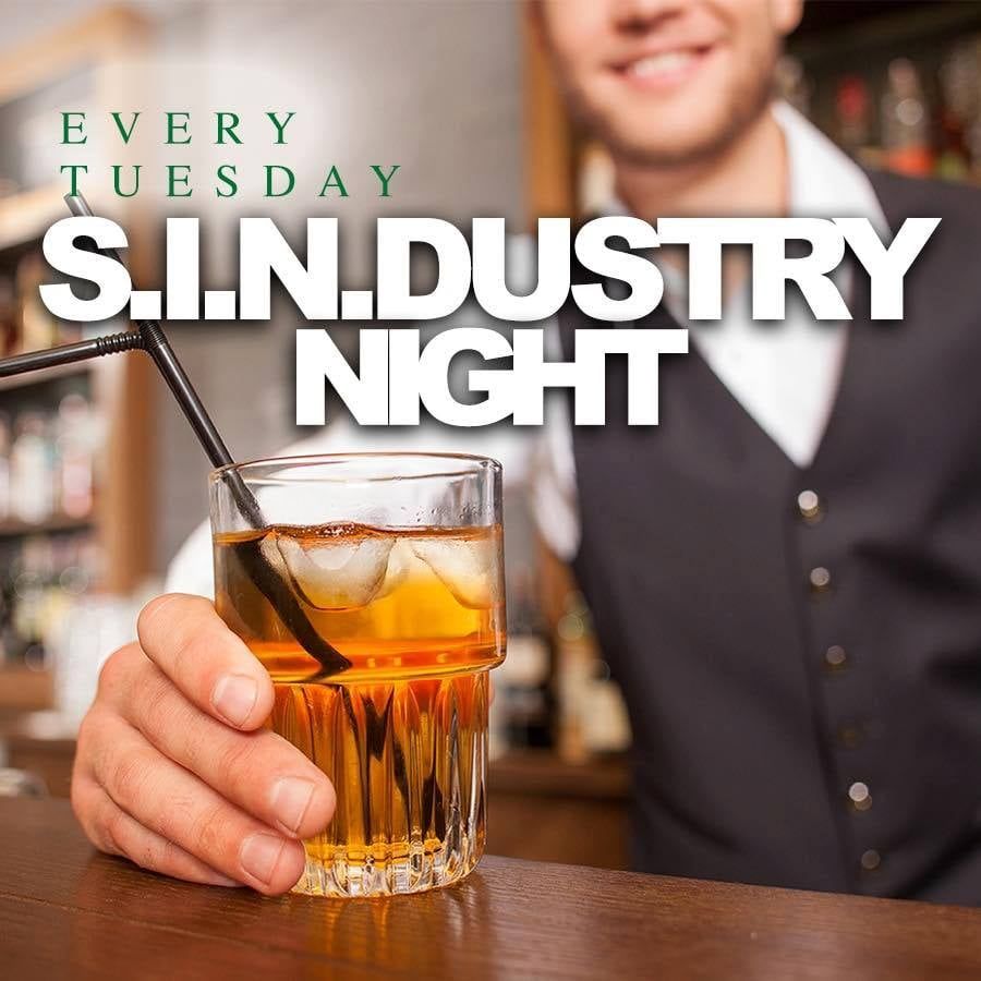 SIN-DUSTRY & Comedy @ Stafford's w\/ Steven Maxfield 50% off!