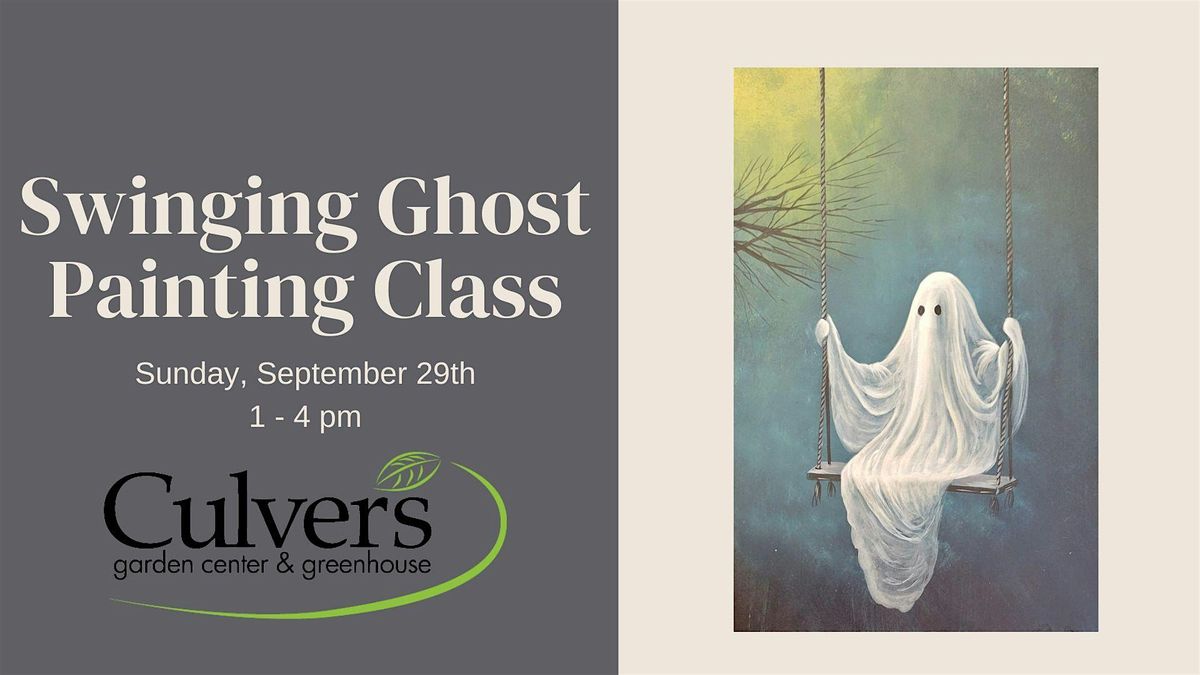 Swinging Ghost Painting Class