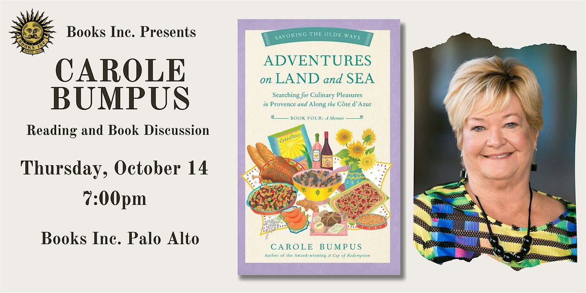 CAROLE BUMPUS at Books Inc. Palo Alto