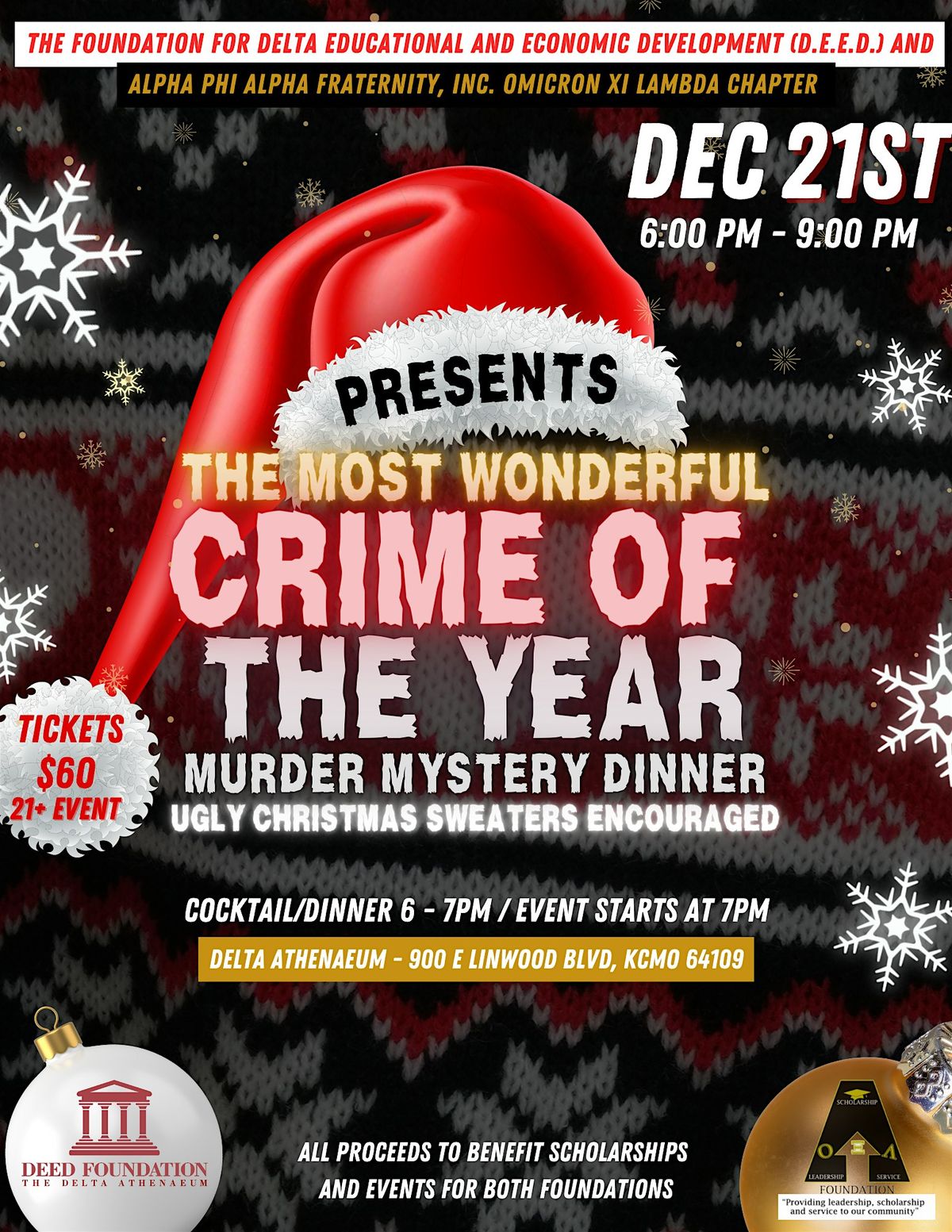 Most Wonderful Crime of the Year  M**der Mystery Event