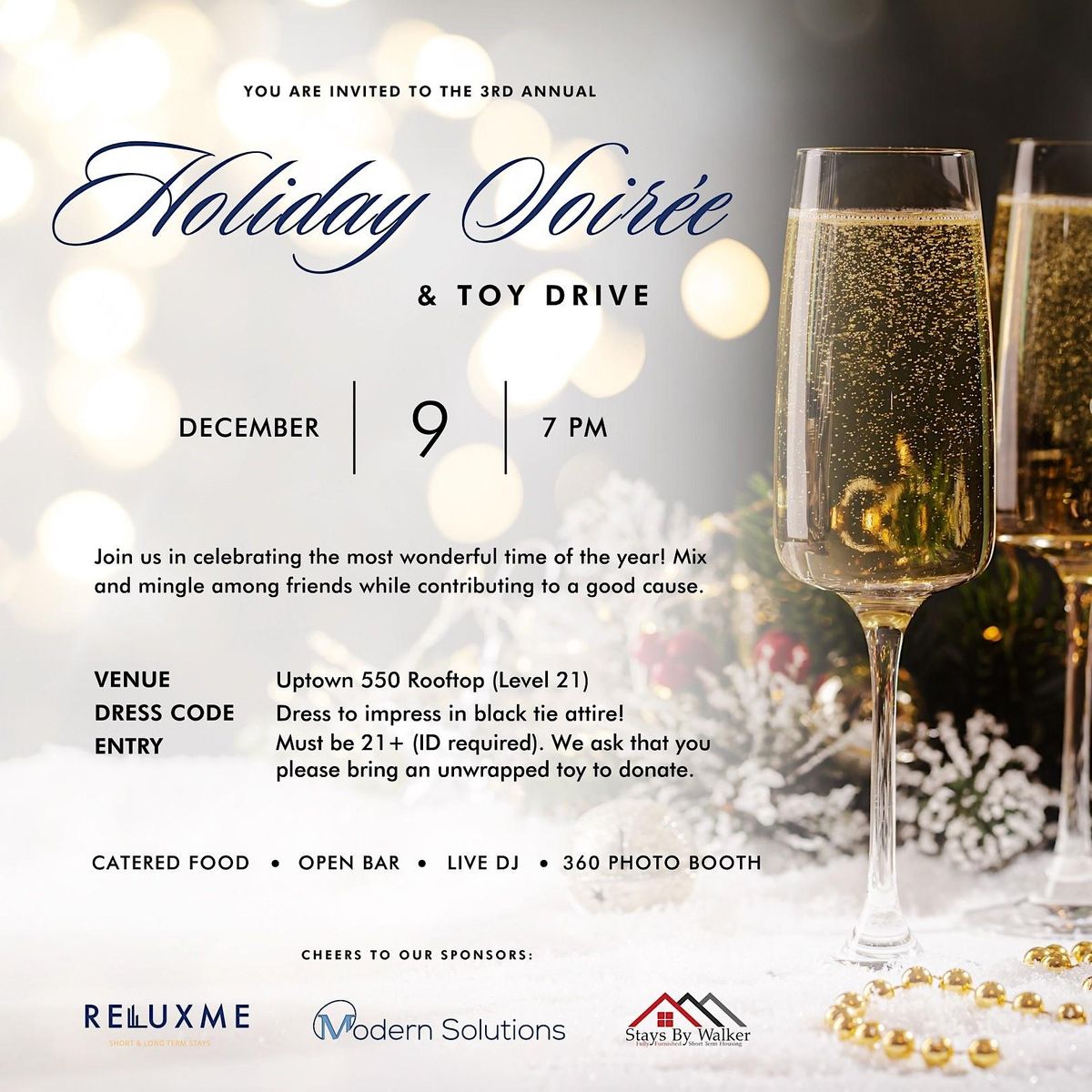 3rd Annual Holiday Soiree