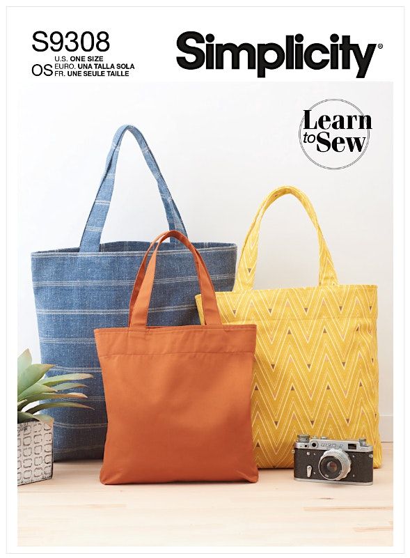 Make a Tote Bag from a printed pattern*