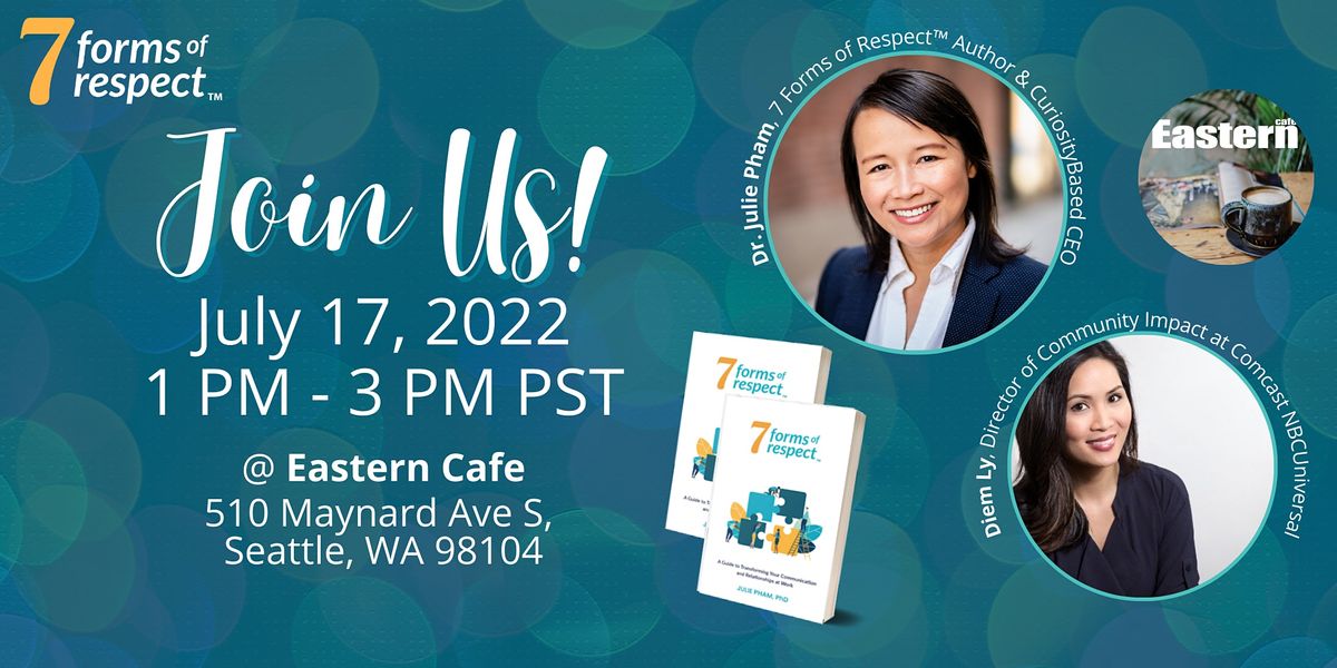 Coffee Hour with Dr. Julie Pham (or tea if you prefer!)