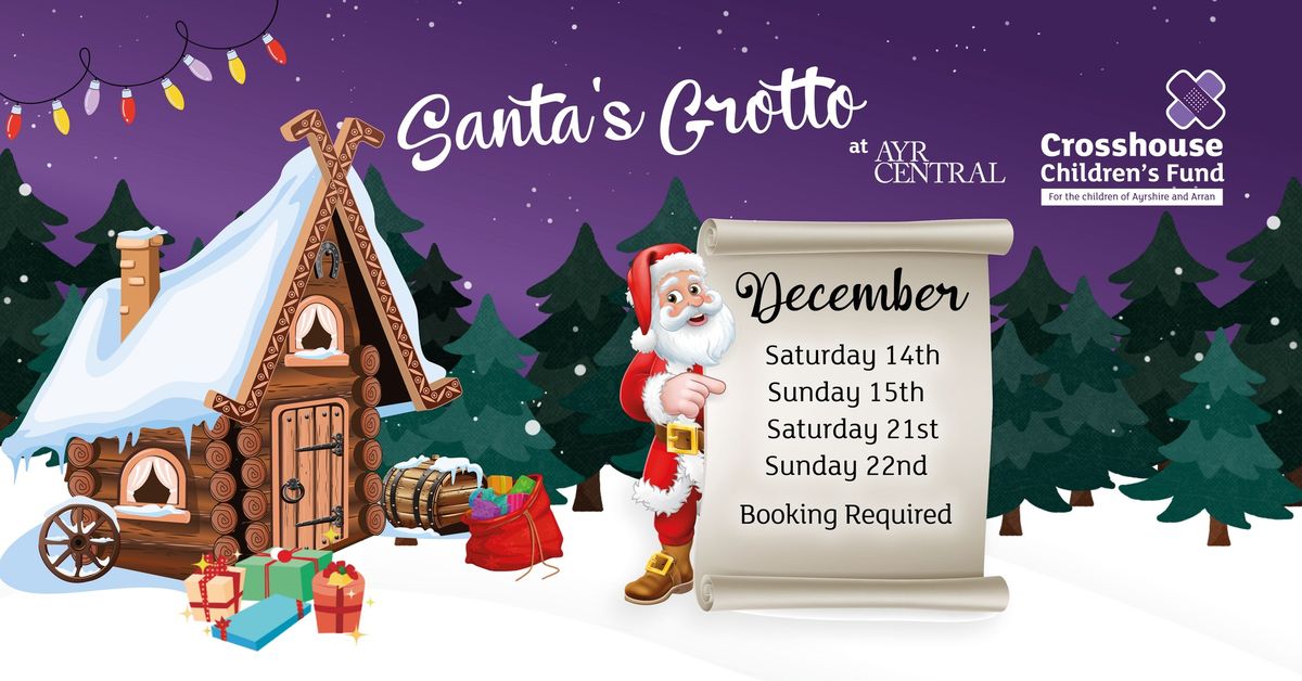 Santa's Grotto at Ayr Central 