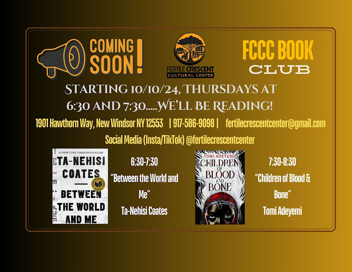 FCCC BOOK CLUB!