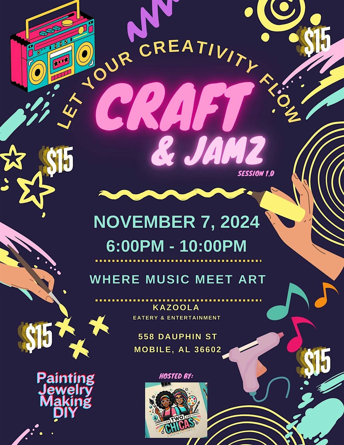 Craft and Jamz 1.0