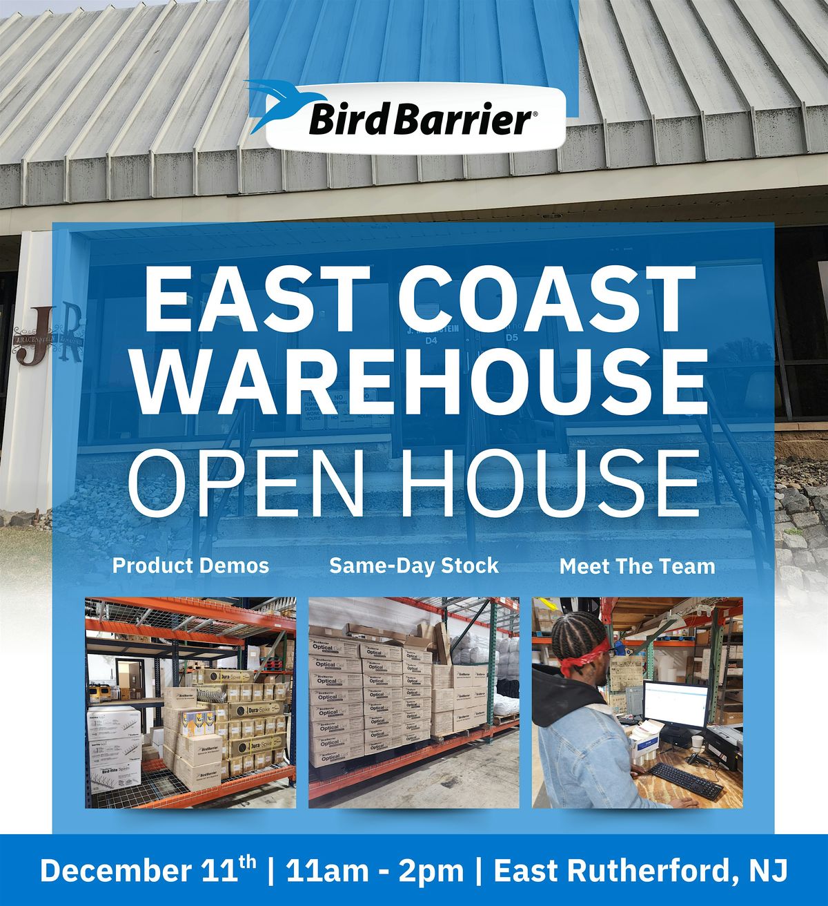 Bird Barrier East Coast Warehouse Open House
