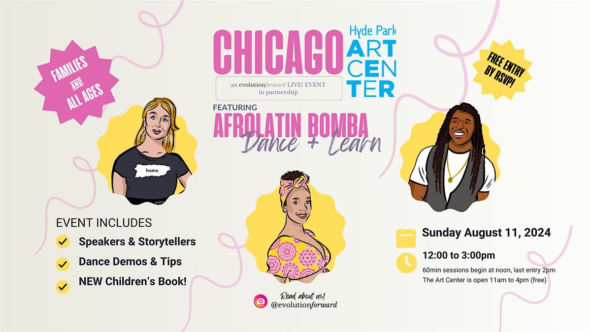 Chicago Live Dance & Learn! Featuring: Afrolatin Bomba