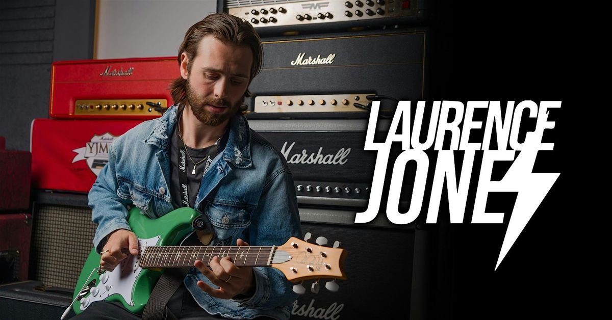 Blues Legend Laurence Jones Will Be Blowing The Roof Off Old Bakery Studios