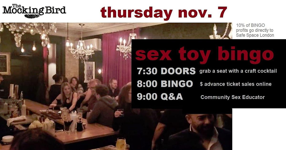 Sex Toy Bingo at The Mockingbird