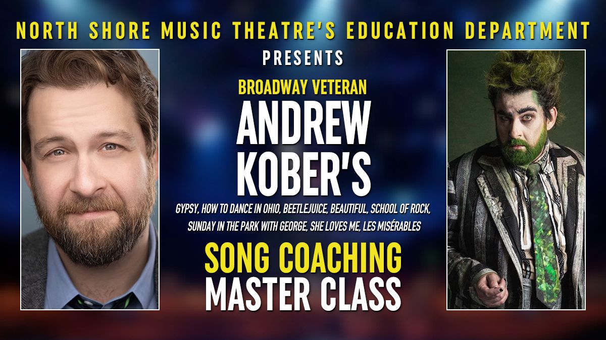 Song Coaching Broadway Master Class with Andrew Kober